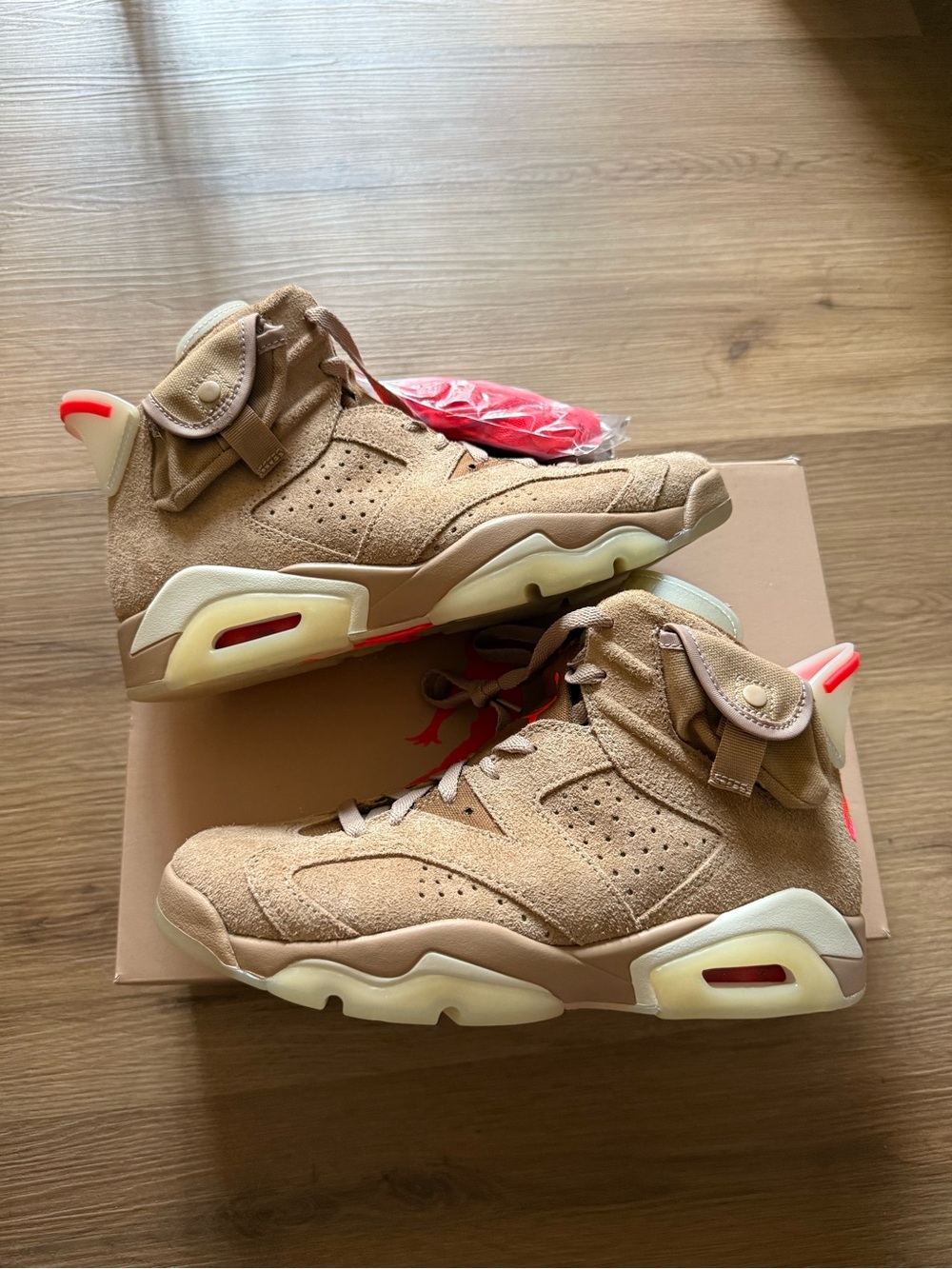Nike Air Jordan 6 Retro Travis Scott British Khaki DH0690 200 Men’s Size 7 New